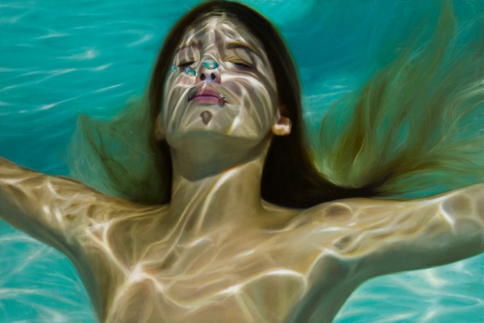 В воде и под водой. Reisha Perlmutter