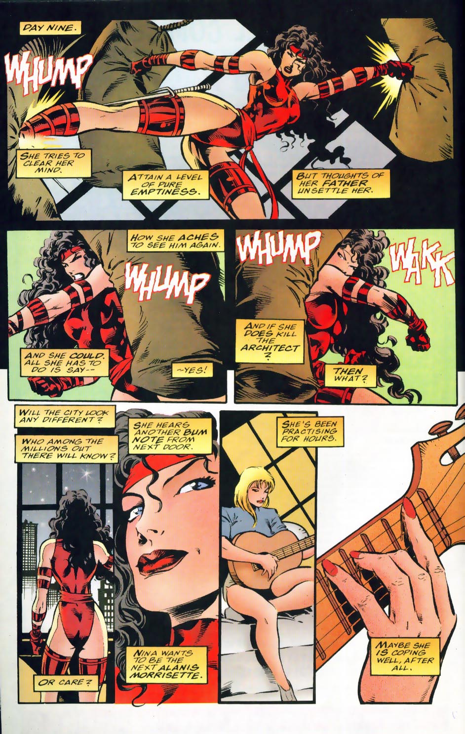 Read online Elektra (1996) comic -  Issue #5 - Fourteen Days - 13