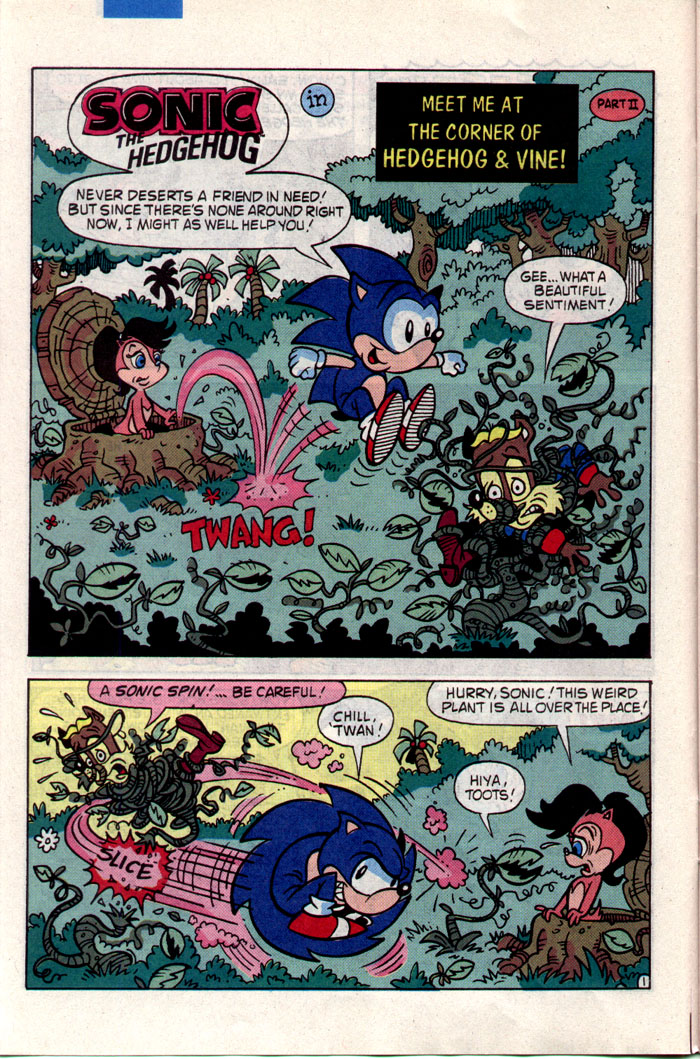 Read online Sonic The Hedgehog comic -  Issue #1 - 7