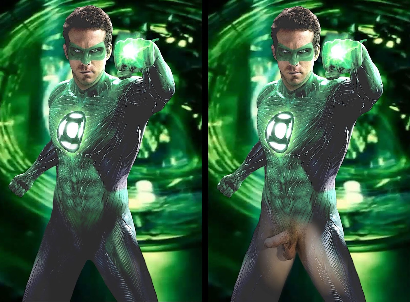 Ryan Reynolds, The Green Lantern.