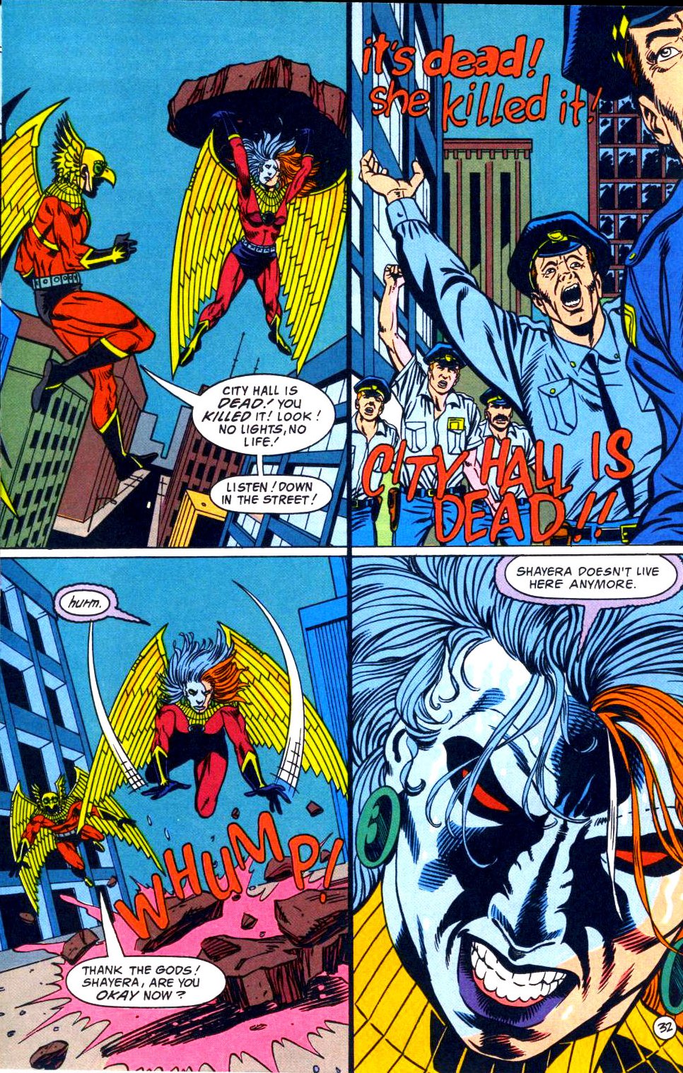 Read online Hawkworld (1990) comic -  Issue # _Annual 3 - 33