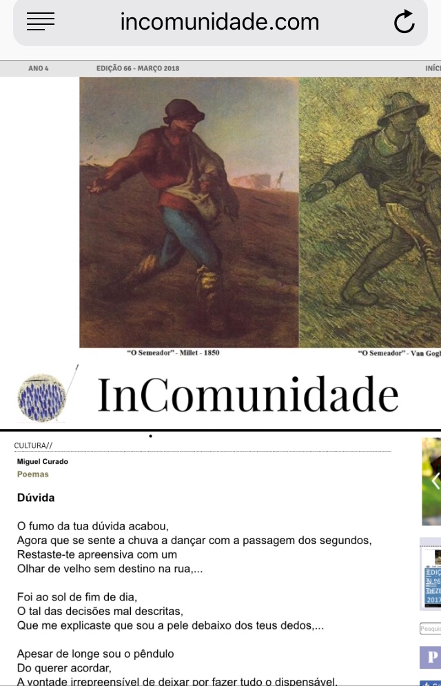 Inatingivel 2018 na revista Incomunidade