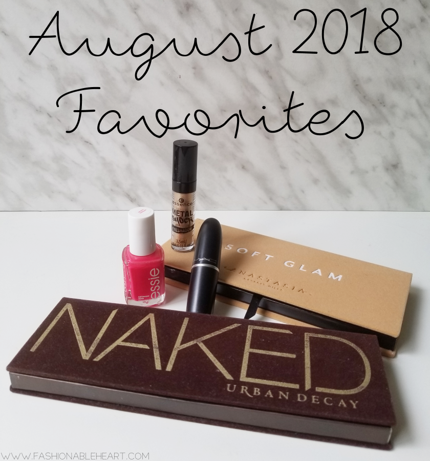 bbloggers, bbloggerca, canadian beauty bloggers, essie, peach daiquiri, nail polish, mac, aloof, lipstick, essence, metal shock, solar explosion, naked palette, urban decay, anastasia beverly hills, soft glam, palette, monthly favorites