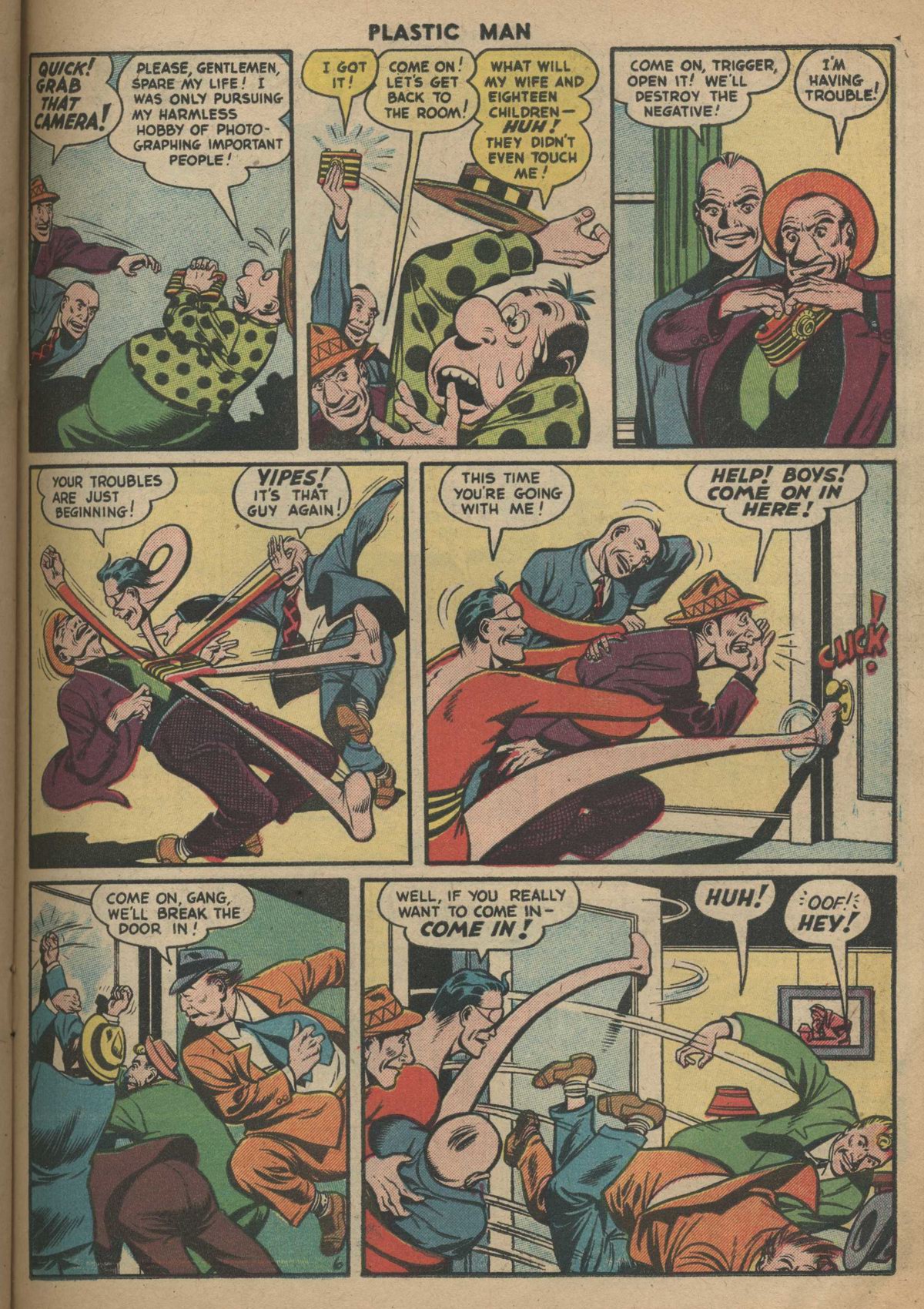 Read online Plastic Man (1943) comic -  Issue #57 - 23