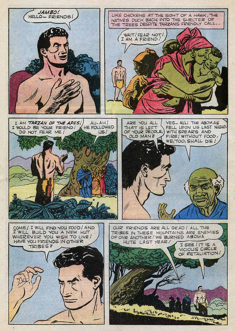 Read online Tarzan (1948) comic -  Issue #101 - 4