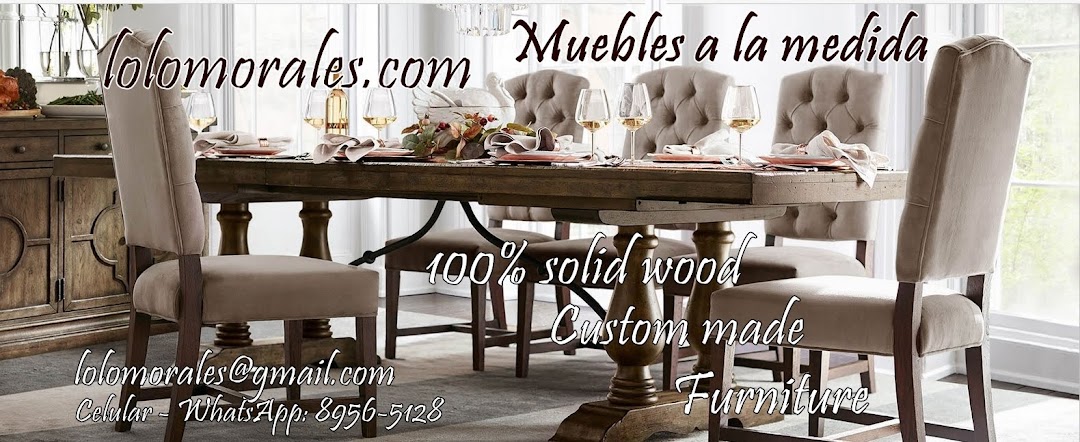 Comedores | Lolo Morales® | Dinning Tables & Chairs
