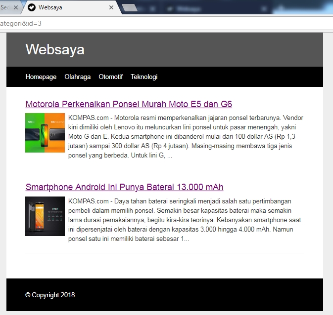 Membuat Website Berita Dengan Php October 2021