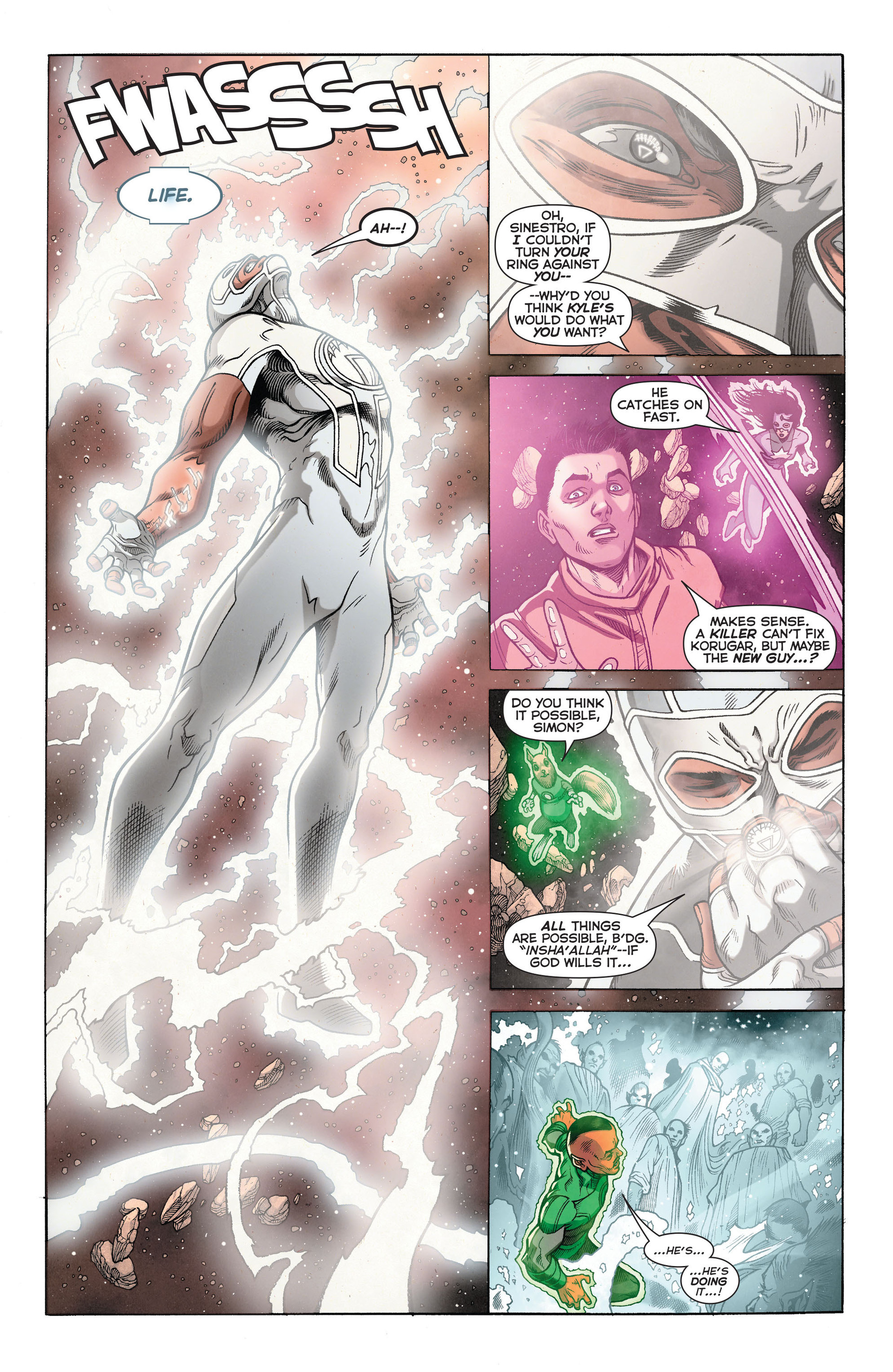 Read online Green Lantern: New Guardians comic -  Issue #19 - 19