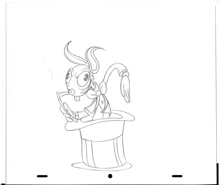 Tina Nawrocki - Art and Animation: Cuphead - Hopus Pocus - Magician Rabbit
