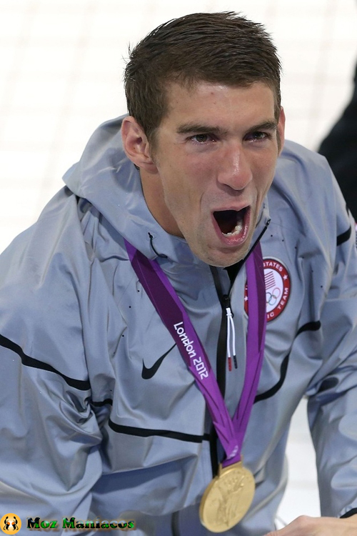 Michael Phelps Super Feliz