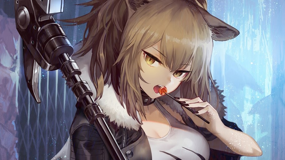 Siege, Arknights, Anime, Girl, 4K, #6.1850