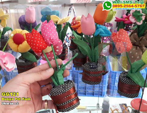 Bunga Pot Kain