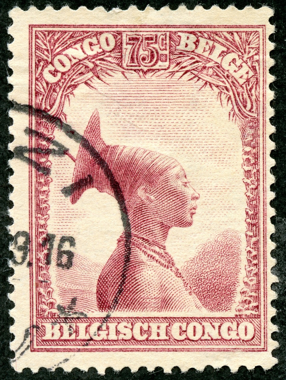 Big Blue 18401940 Belgian Congo Stamps Part II A closer look