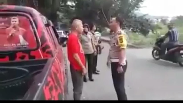 Viral Ketua PDIP Bima Bentak Polisi Saat Ditilang