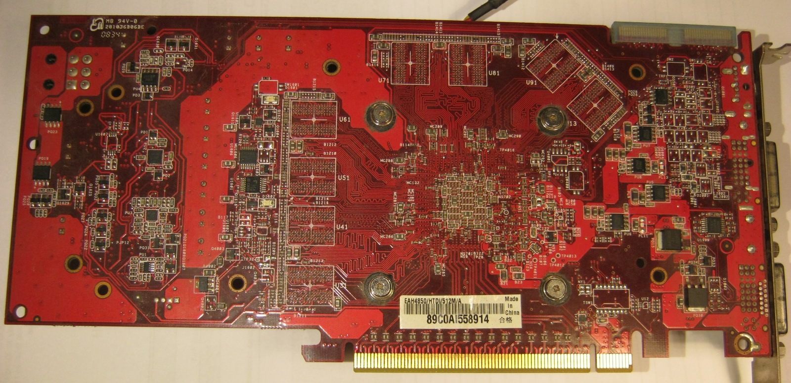 Common Emitter: Radeon 4850 (Asus EAH4850/HTDI/512M/A)