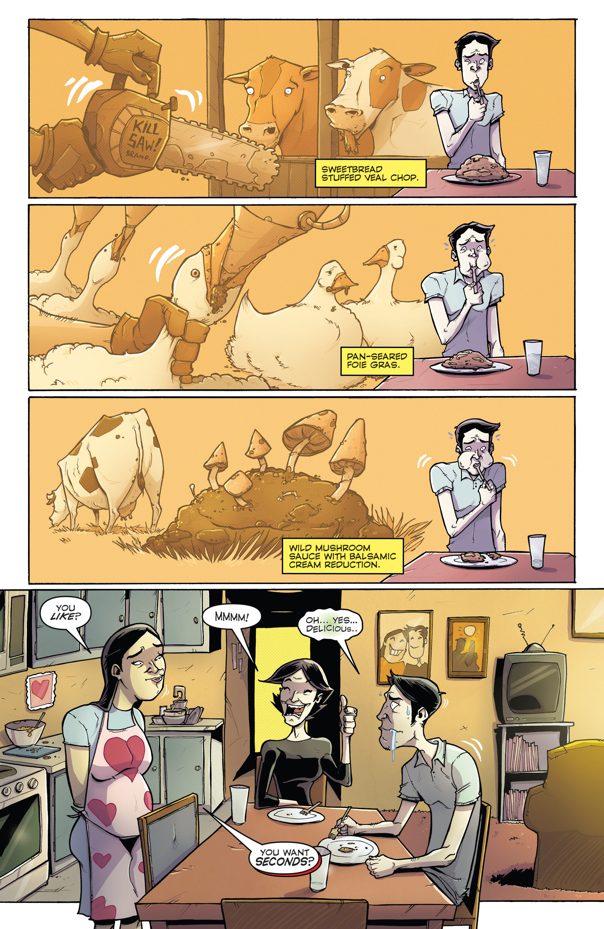 Read online Chew comic -  Issue # _TPB 8 - Family Recipes - 51
