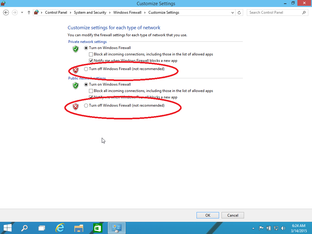 Windows 10 tutorials Disable firewall in windows 10