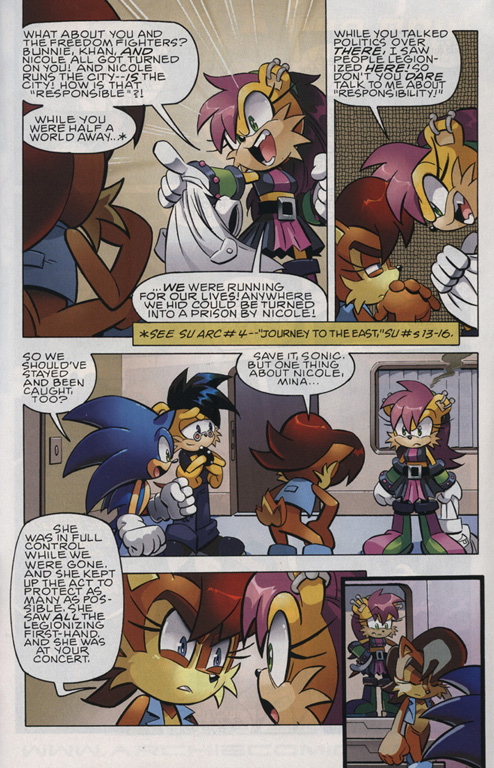 Read online Sonic The Hedgehog comic -  Issue #221 - 17