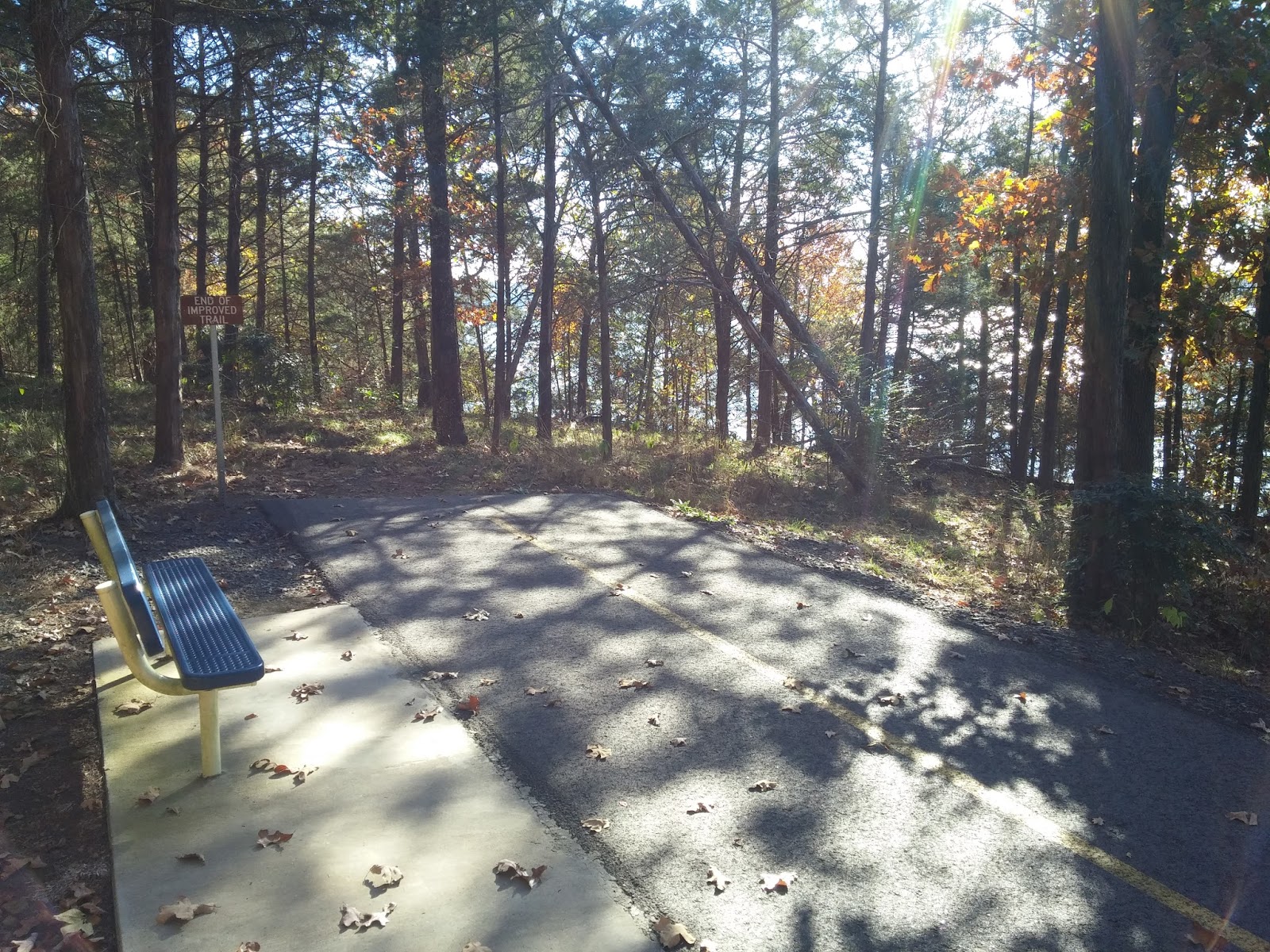 Rick's Hiking Blog Illinois Bayou and Ouita Coal Company trails