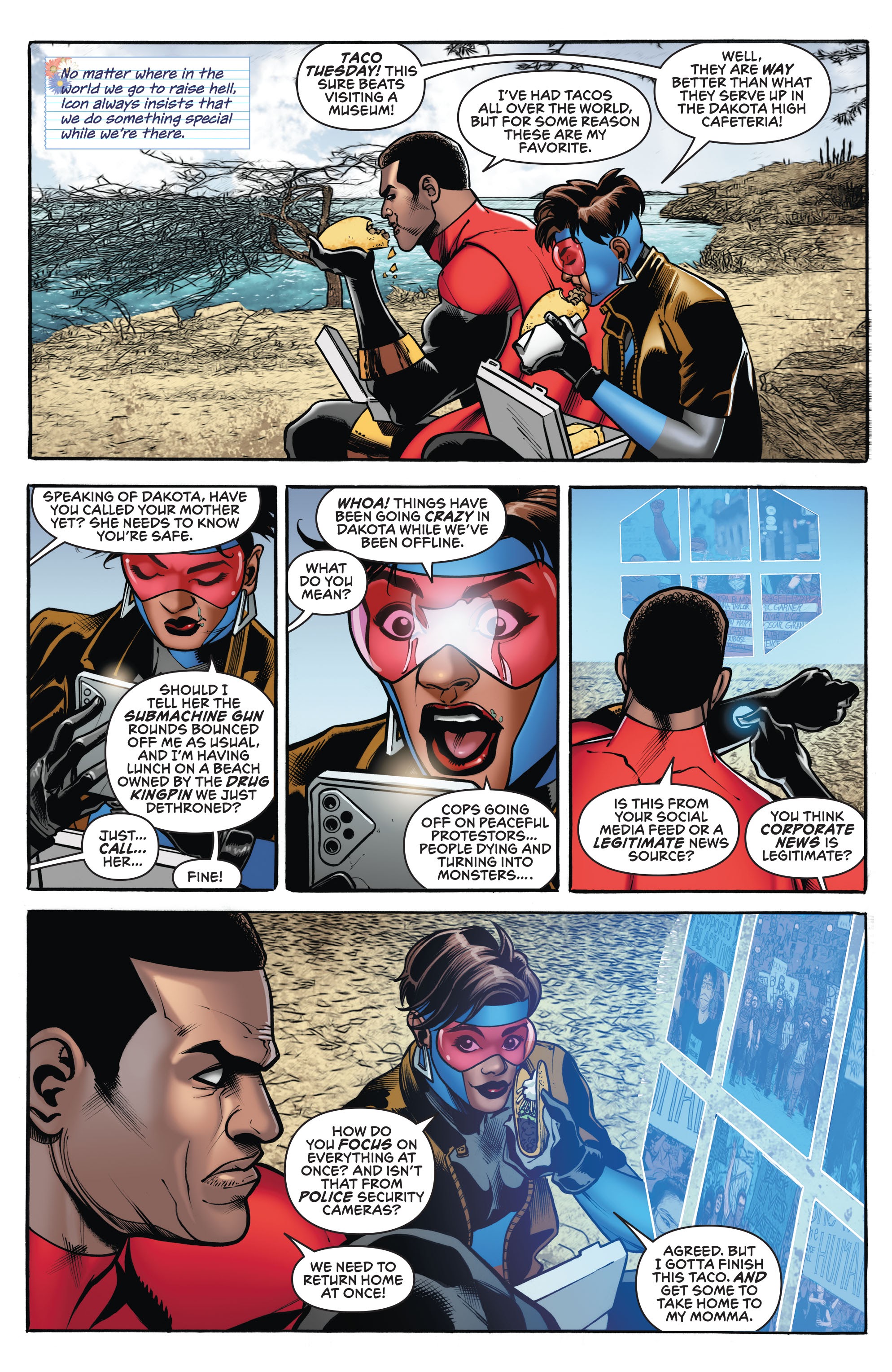 Read online Milestone Returns Zero comic -  Issue # _Infinite Edition - 23