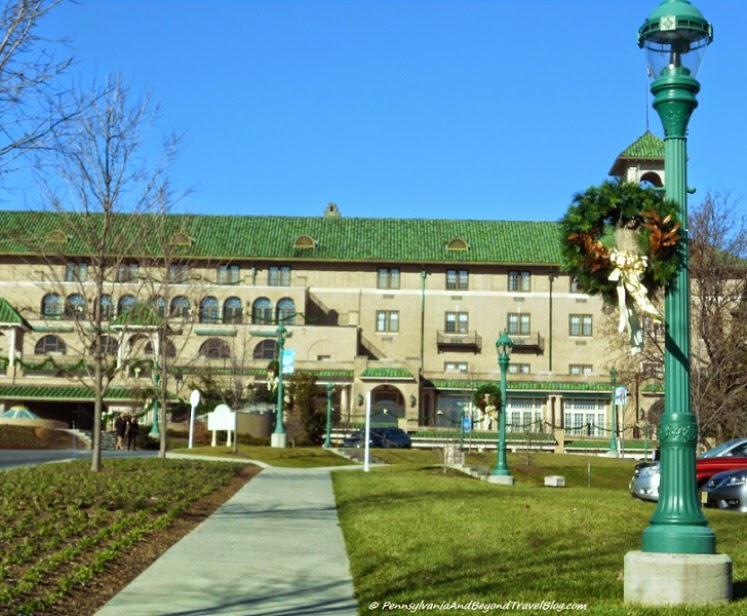 The Hotel Hershey in Hershey Pennsylvania