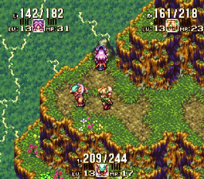 Seiken Densetsu 3 - Piedra acción