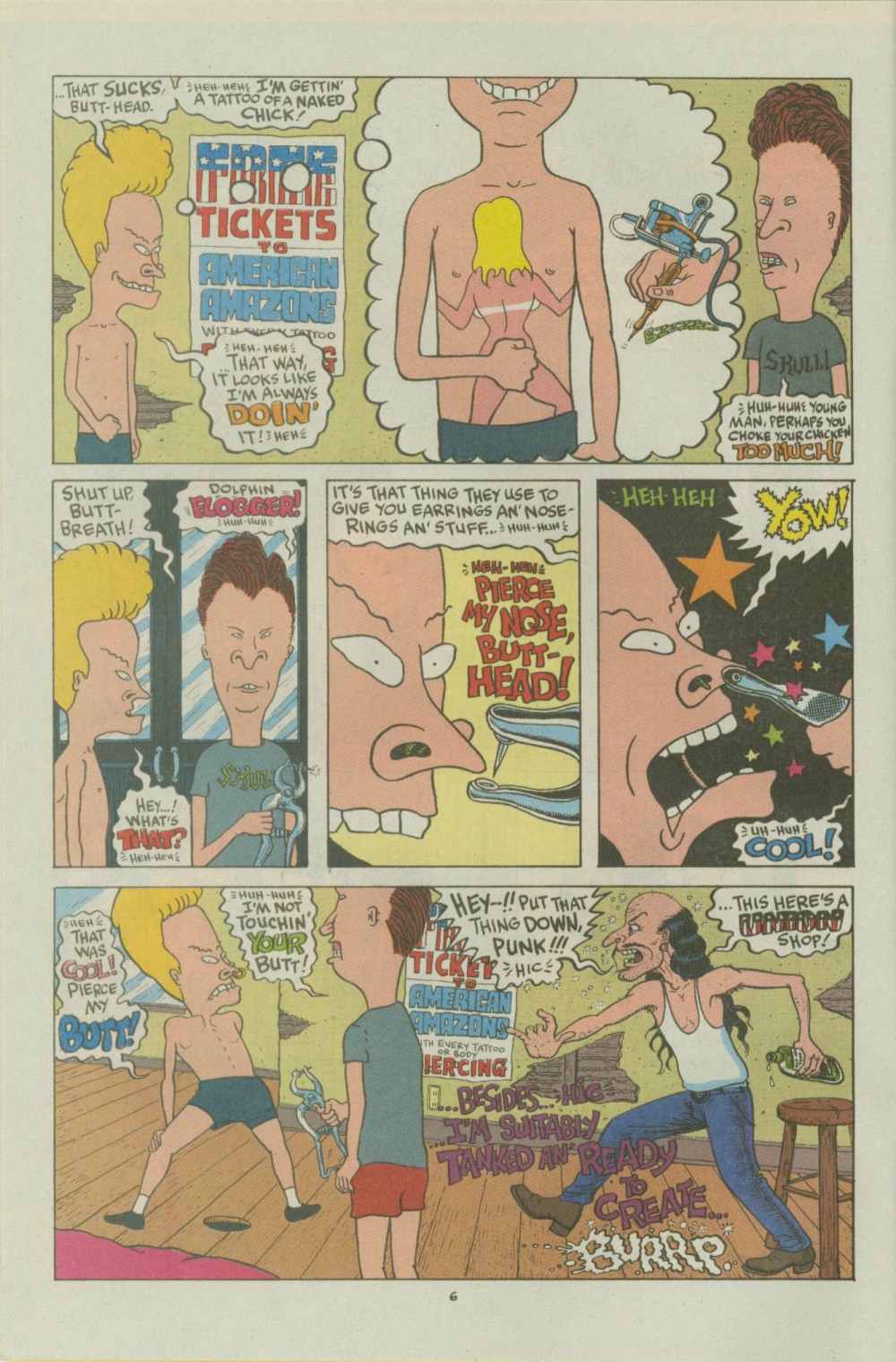 Read online Beavis and Butt-Head comic -  Issue #4 - 8