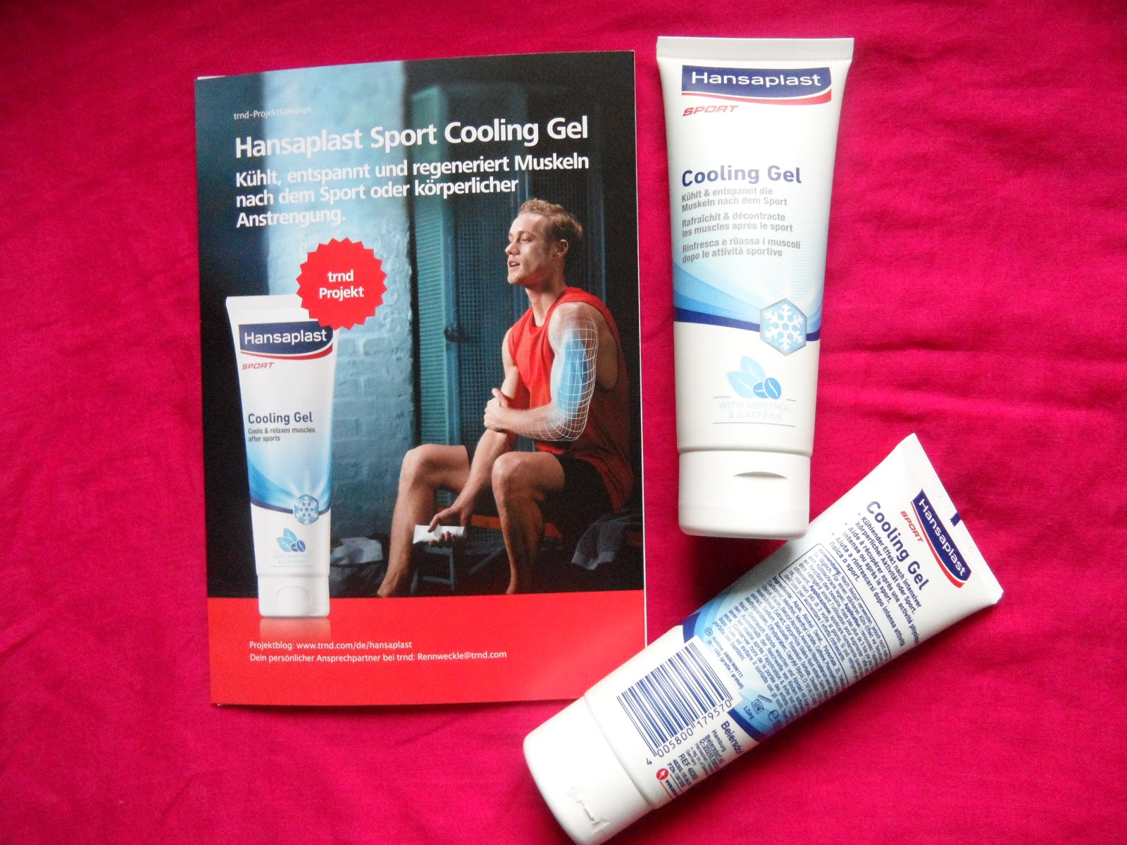 Josettas Welt Hansaplast Sport Cooling Gel