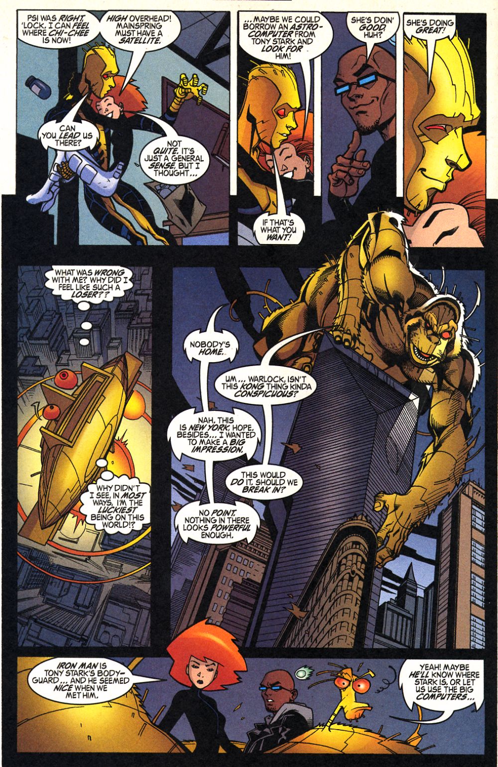 Read online Warlock (1999) comic -  Issue #5 - 10
