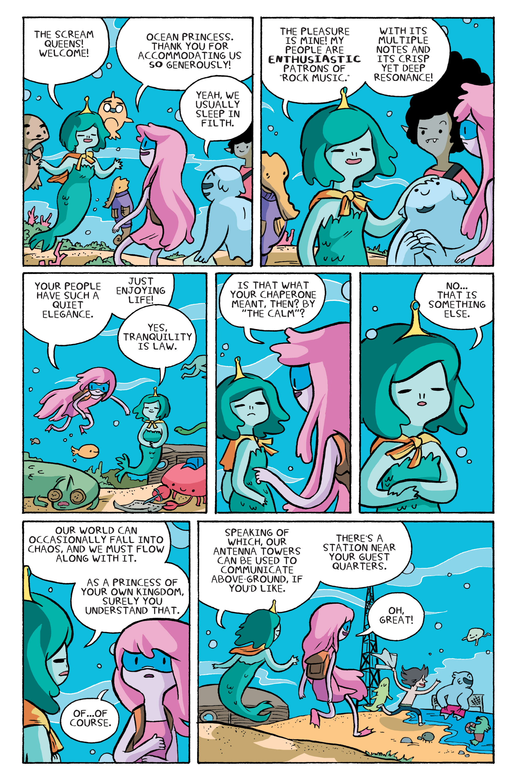 Read online Adventure Time: Marceline and the Scream Queens comic -  Issue #4 - 10