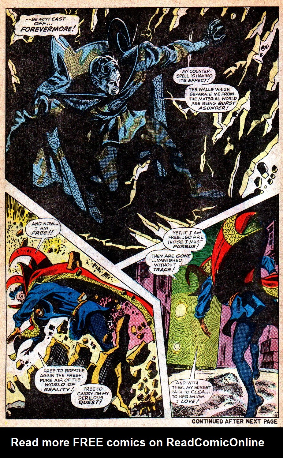 Read online Marvel Masterworks: Doctor Strange comic -  Issue # TPB 3 - 159