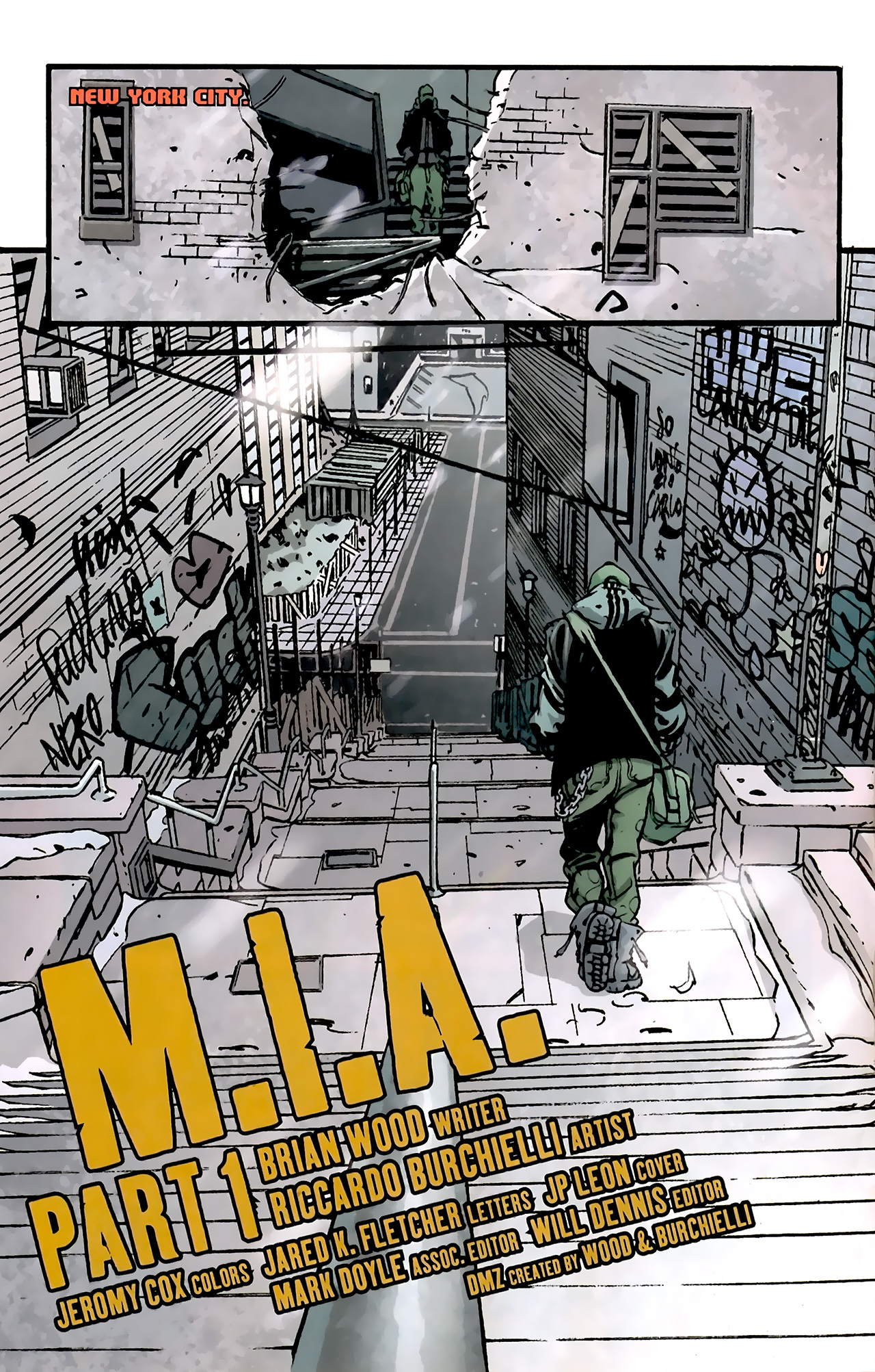 Read online DMZ (2006) comic -  Issue #51 - 6