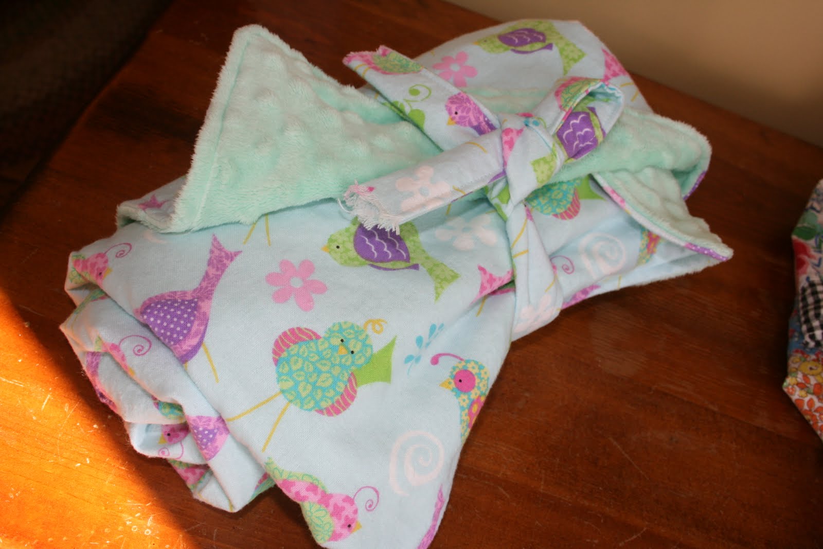 Sweet Cherries Baby Blanket (Flannel/Minky Fabrics)