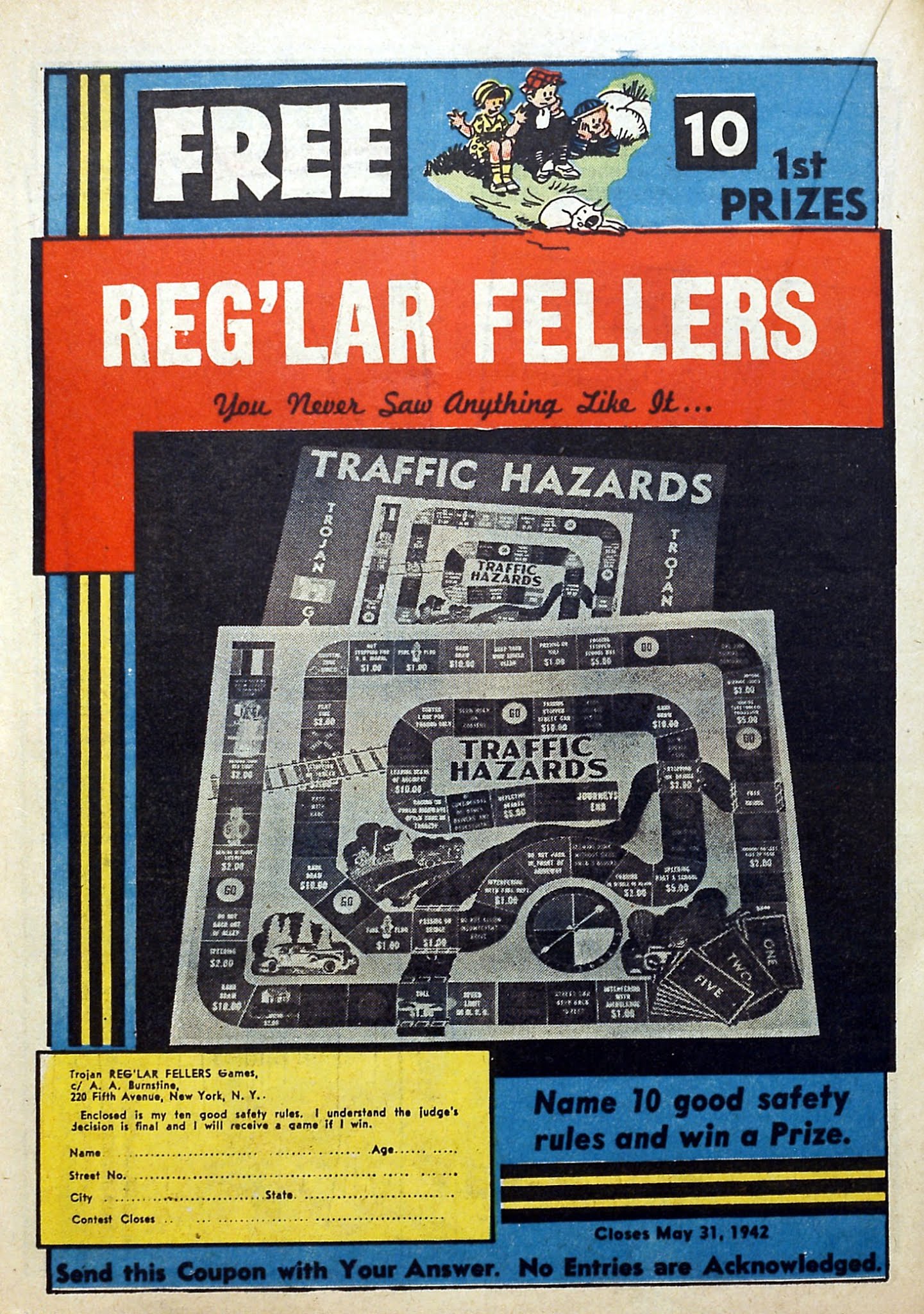 Read online Reg'lar Fellers Heroic Comics comic -  Issue #12 - 42