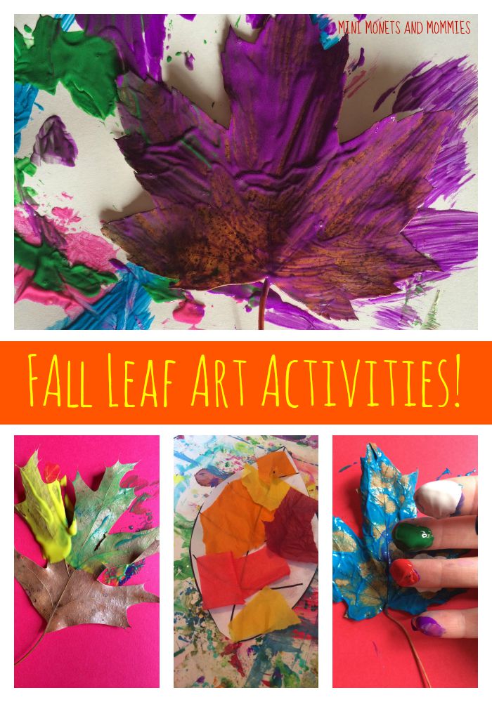 Art Activities for Kids - Colored Leaves - Mighty Kids