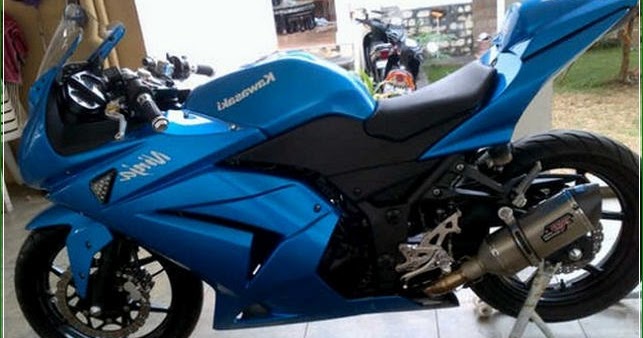 Info 45+ Gambar Modifikasi Kawasaki Ninja 4 Tak