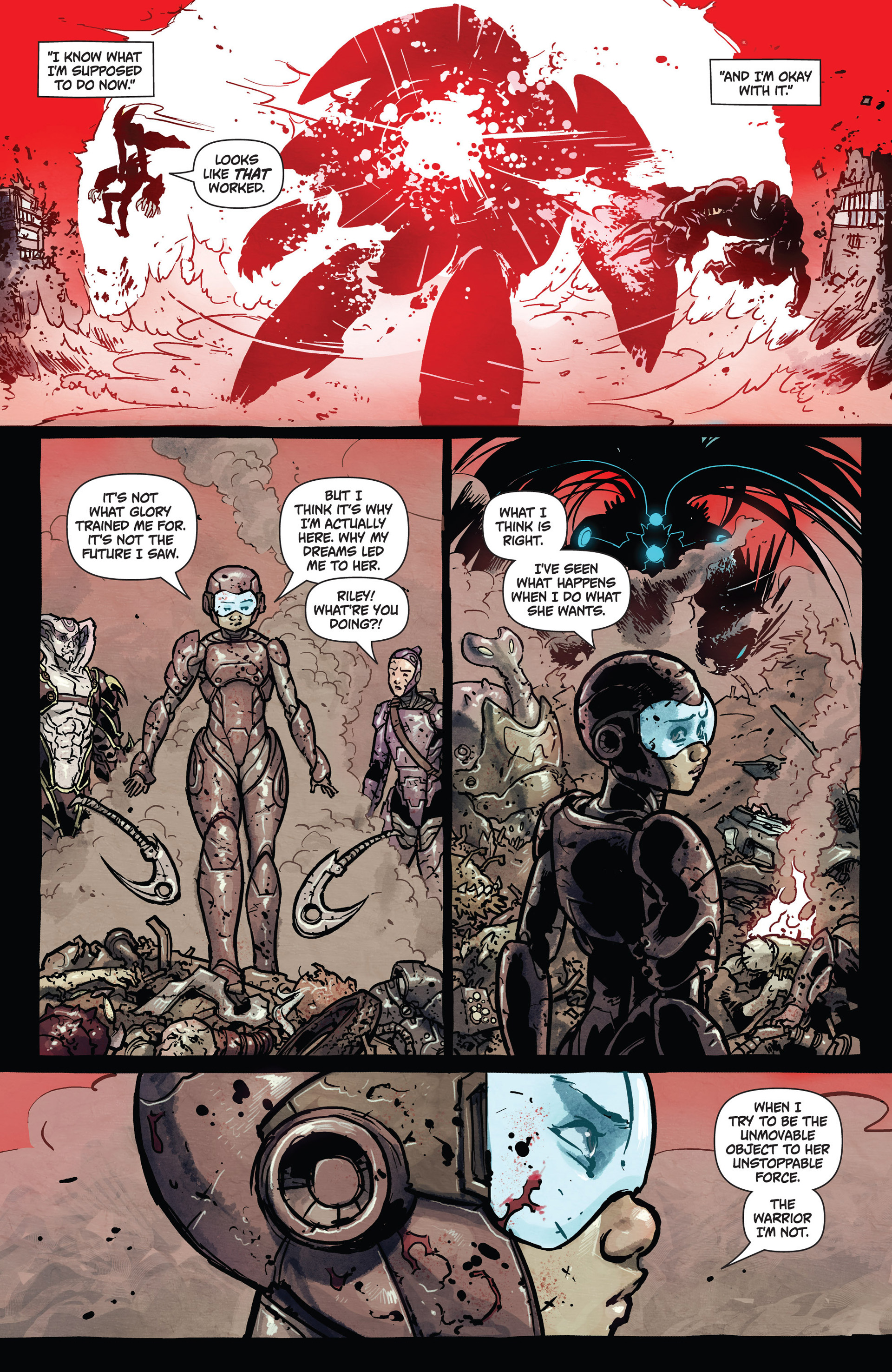 Read online Glory comic -  Issue #33 - 25