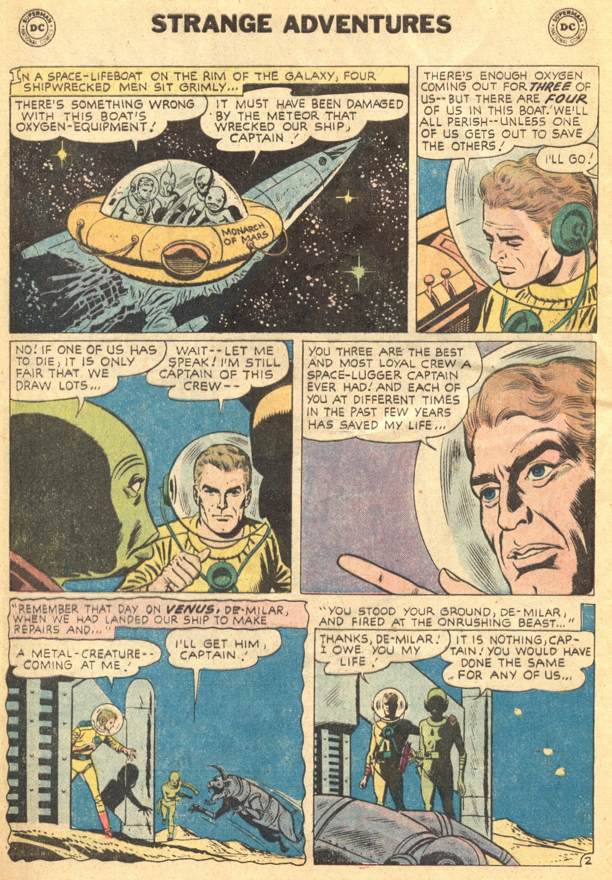 Read online Strange Adventures (1950) comic -  Issue #240 - 4
