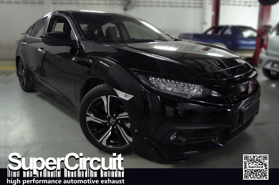 SUPERCIRCUIT Exhaust Pro Shop: Honda Civic FC 1.5T Custom Made Exhaust