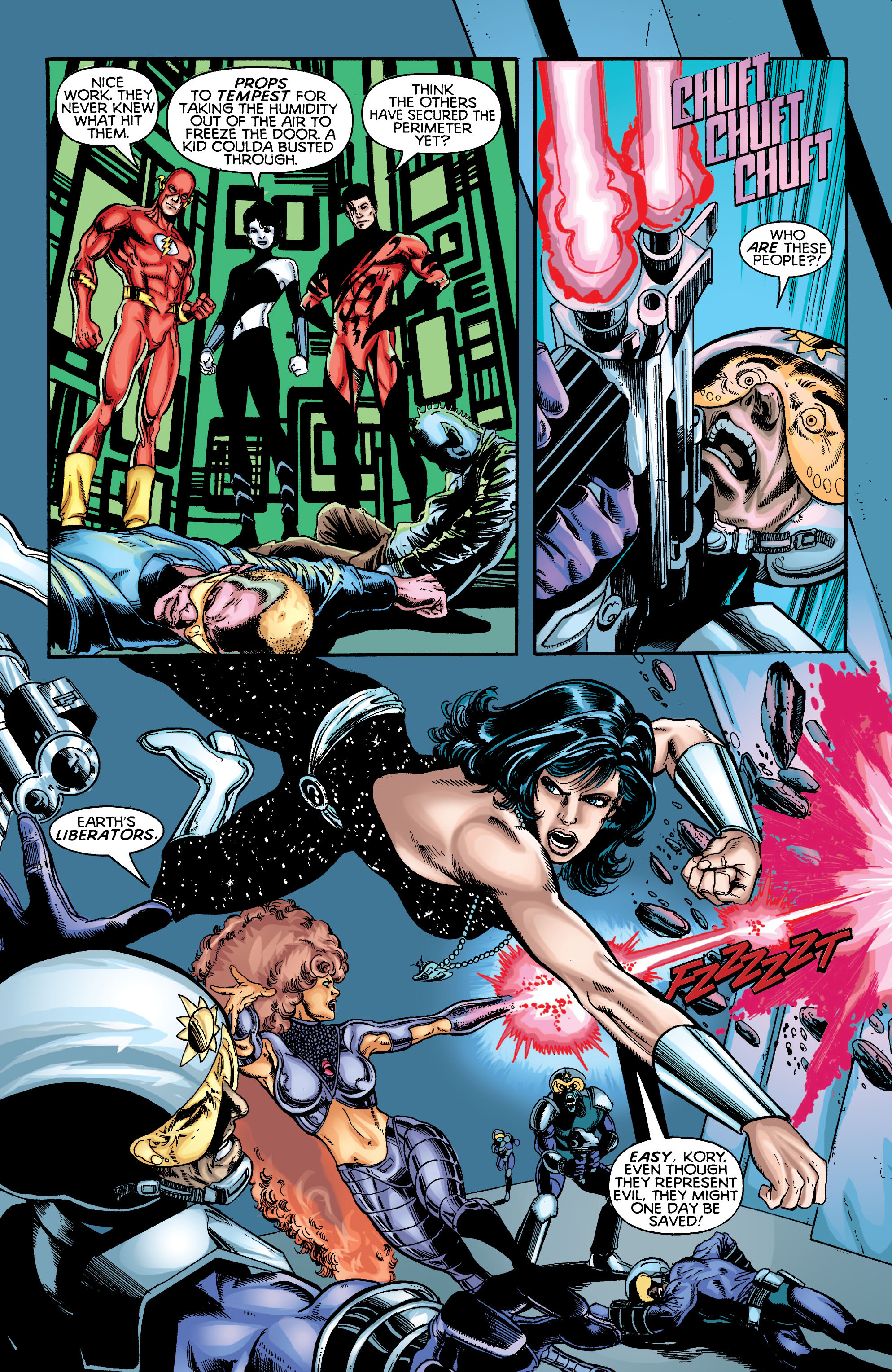 Read online Titans/Legion of Super-Heroes: Universe Ablaze comic -  Issue #1 - 47