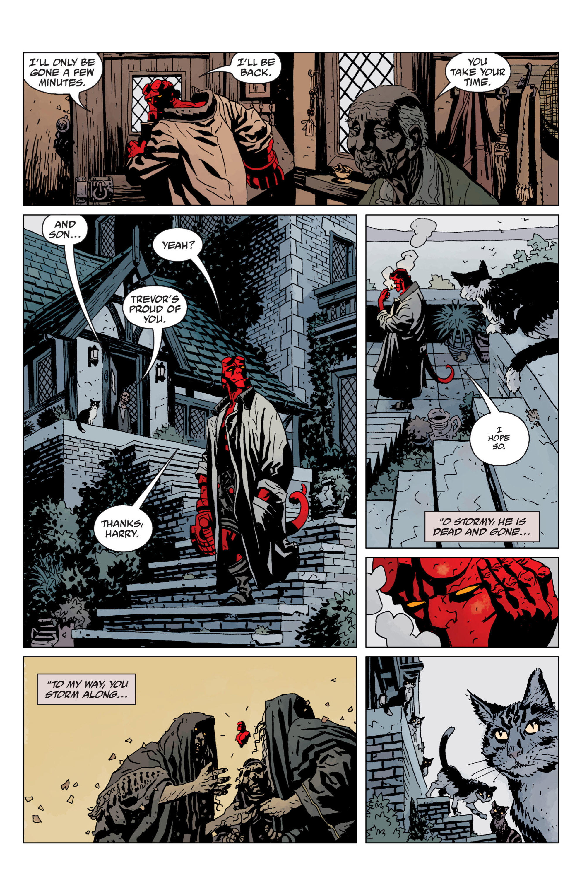 Read online Hellboy comic -  Issue #8 - 23