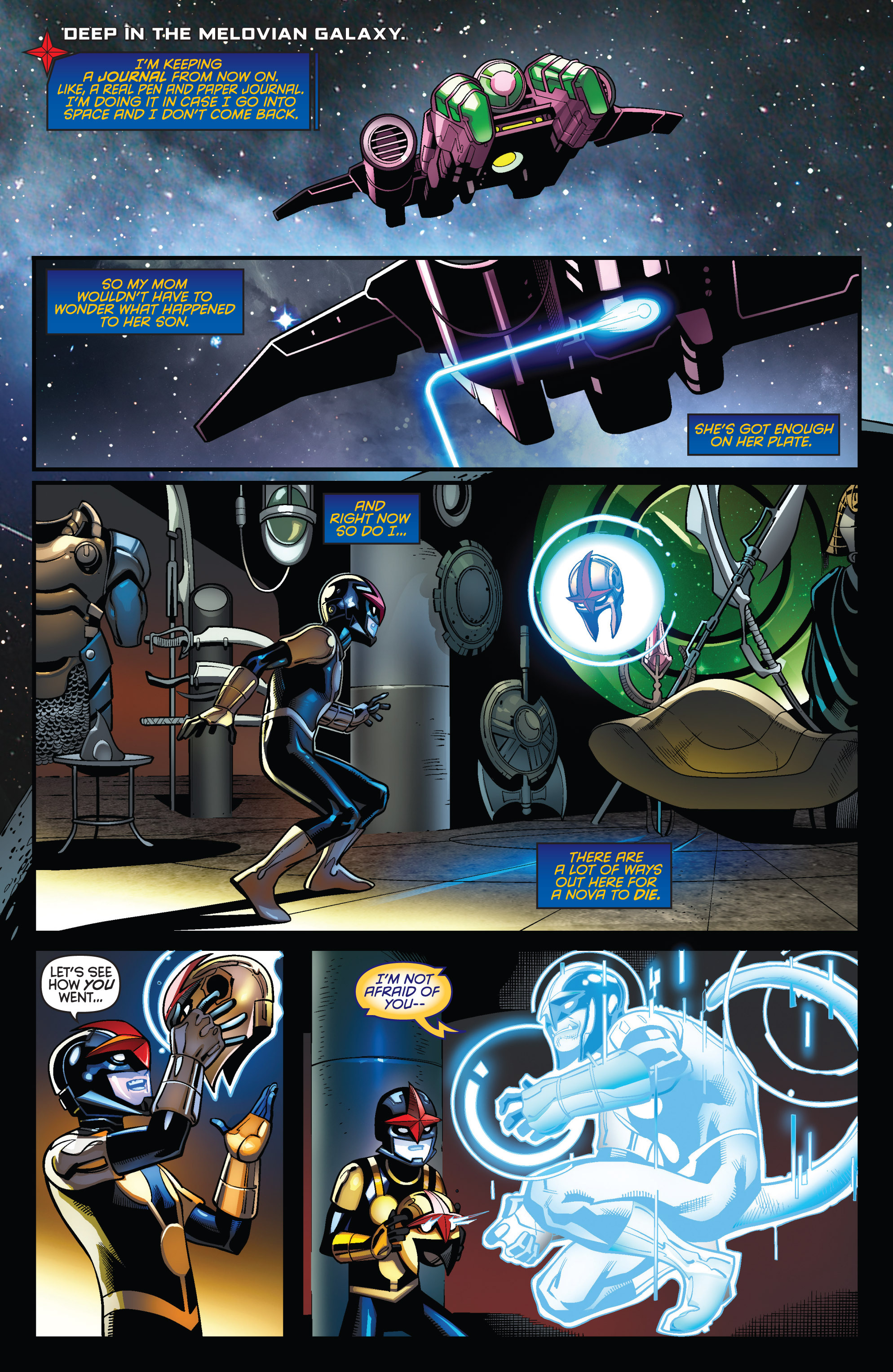 Read online Nova (2013) comic -  Issue #12 - 4