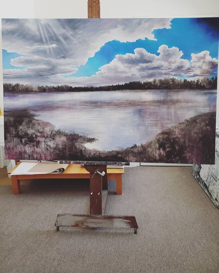 Patti Friday Collingwood Art School and Alexander Art Supplies Ontario