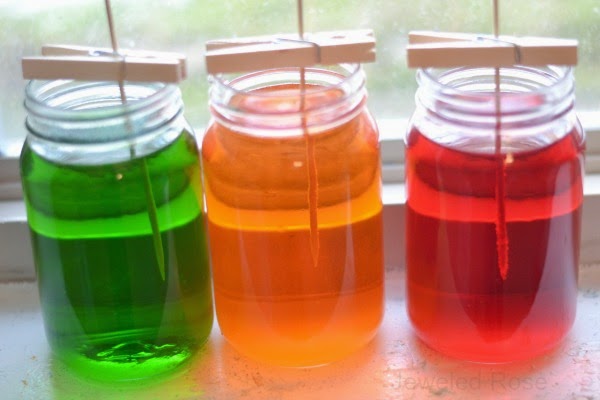 Rock Candy Experiment | Growing A Jeweled Rose