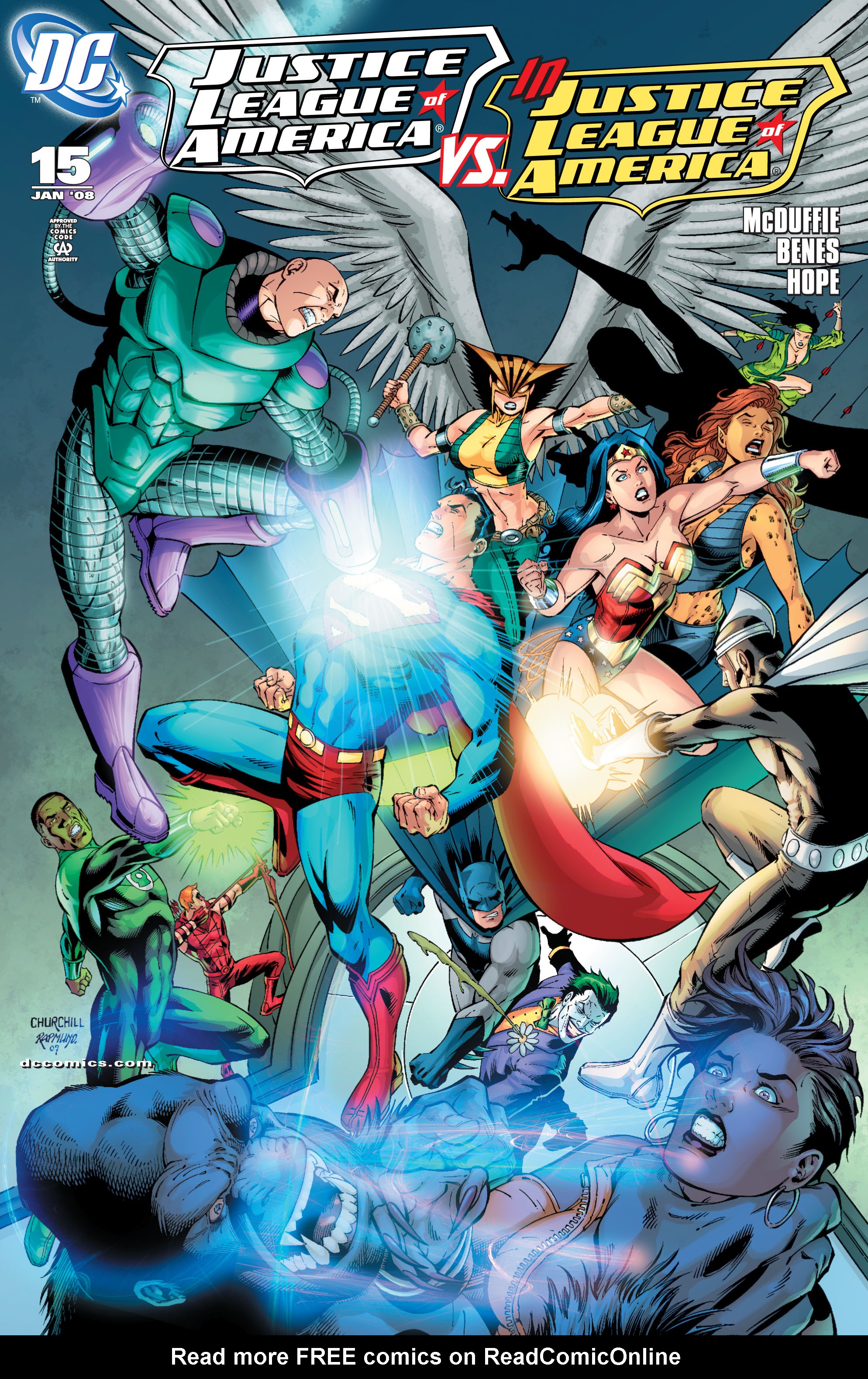 Read online Justice League of America (2006) comic -  Issue #15 - 1