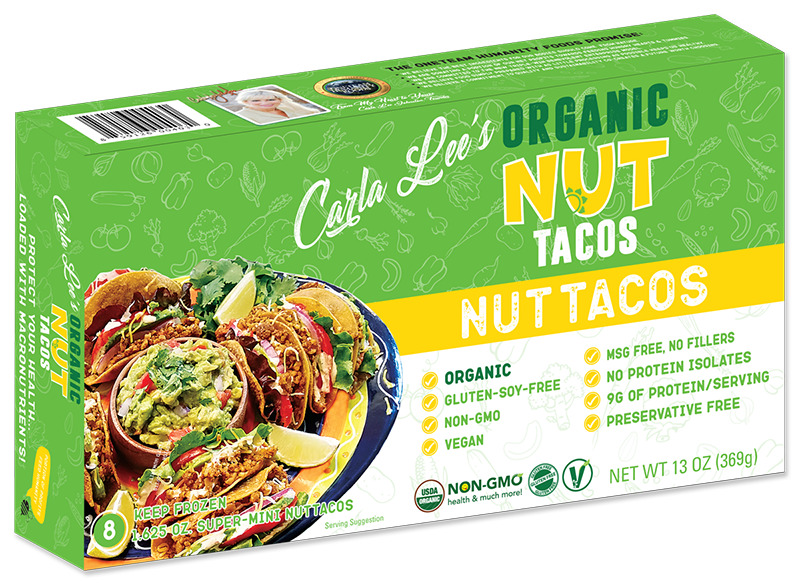 Vegan Crunk Carla Lee's Nut Tacos