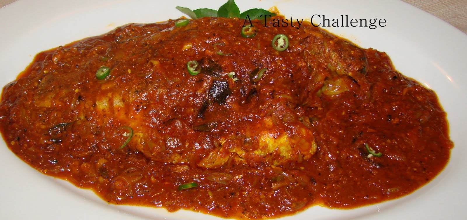 A Tasty Challenge..... Whole Fish Masala