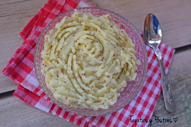 Puré De Patata A La Mostaza
