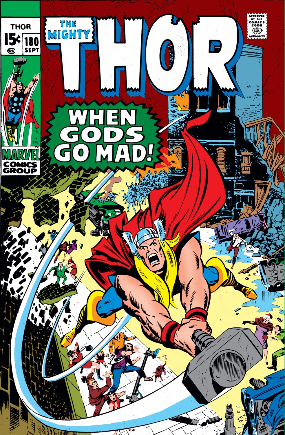 Read online Thor (1966) comic -  Issue #180 - 1