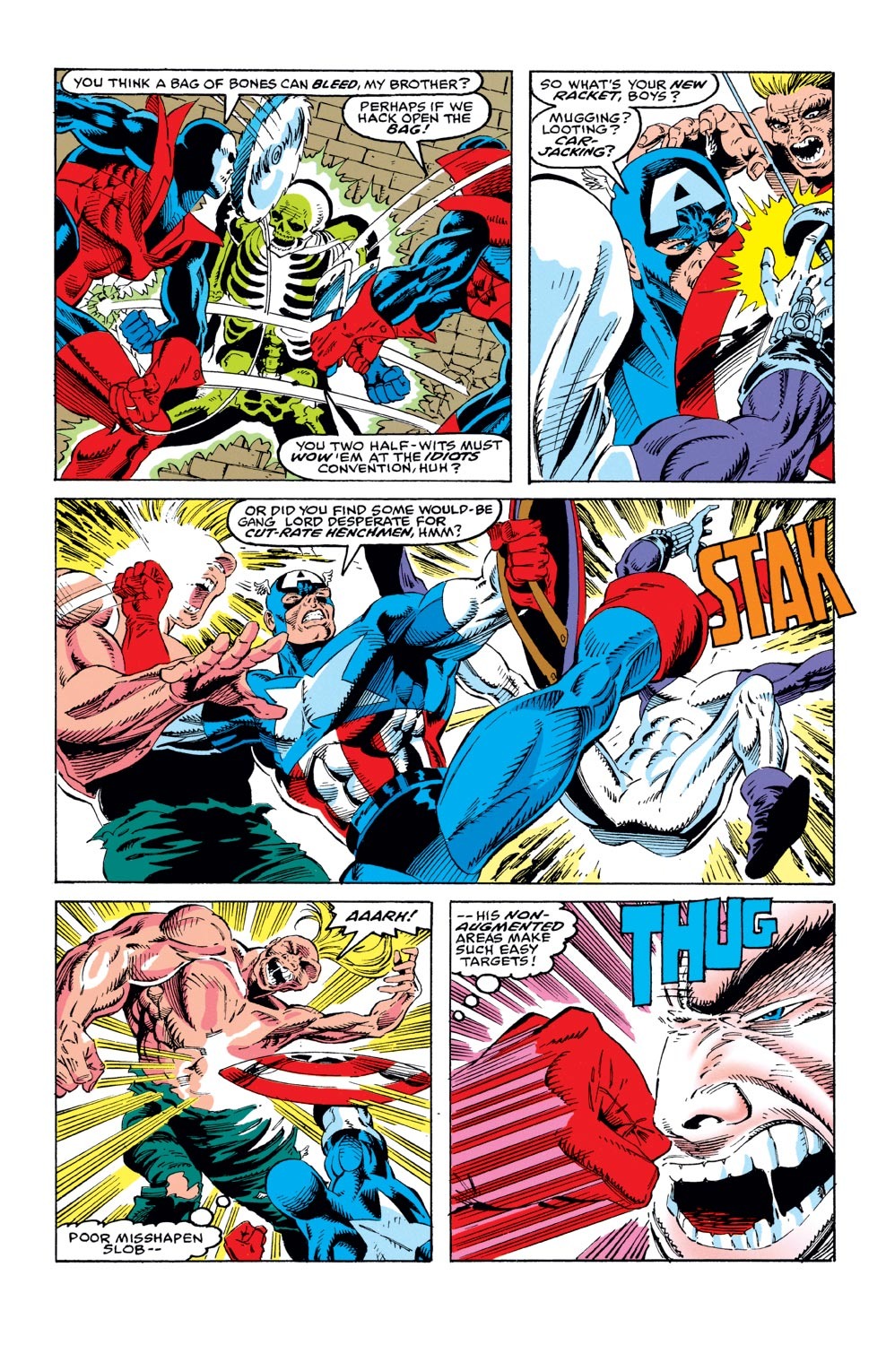 Read online Captain America (1968) comic -  Issue #420 - 17